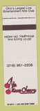 Matchbook Cover - The Rare Cherry Willoughby OH