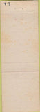 Matchbook Cover - Earl Roberts Insurance Earlimart CA