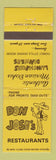 Matchbook Cover - Don Jose's Restaurants Mexican Clairemont
