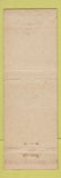 Matchbook Cover - Chateau Calo Miami Beach FL Italian
