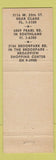 Matchbook Cover - Lincoln Savings and Loan Christmas Santa Claus Cleveland OH