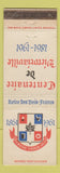 Matchbook Cover - Centenaire de Victoriaville 1961 QC