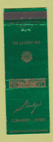 Matchbook Cover - Stanley's Cleaners Dyers Buffalo NY