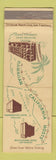 Matchbook Cover - Hotels Oakland Los Angeles CA Waikiki Honolulu Hawaii