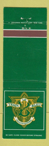 Matchbook Cover - Le Train Bleu Bloomindale's Department Store