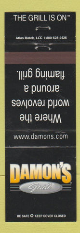 Matchbook Cover - Damon's Grill