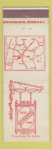 Matchbook Cover - Old Riverton Inn Winsted CT