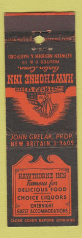 Matchbook Cover - Hawthorne Inn Berlin CT
