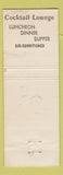 Matchbook Cover - The Park Lane Greenwich CT WEAR