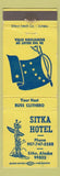 Matchbook Cover - Sitka Hotel AK totem
