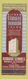 Matchbook Cover - Hotel Admiral Semmes Mobile AL