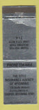 Matchbook Cover - Title Insurance Agency Casper WY