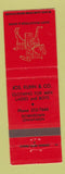 Matchbook Cover - Hart Schaffner Marx Men's Clothes Champaign IL