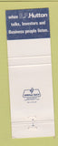Matchbook Cover - EF Hutton Lansing MI investments