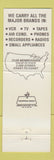 Matchbook Cover - Advance Movie Rentals Whitestone NY