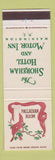 Matchbook Cover - Shoreham Hotel Motor Inn Washington DC Palladian Room