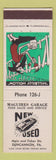 Matchbook Cover - Maguires Garage Ford Sales Duncannon PA hillbilly