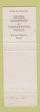 Matchbook Cover - De Soto Holiday House Bradford PA WEAR GOLD