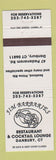 Matchbook Cover - Jim Barbaries Restaurant Danbury CT
