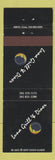 Matchbook Cover - Luna Grill Diner Washington DC Shirlington VA