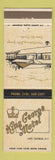 Matchbook Cover - King George Motel Lake George NY
