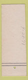 Matchbook Cover - Springfield Foods Grocery girlie MISCUT SAMPLE