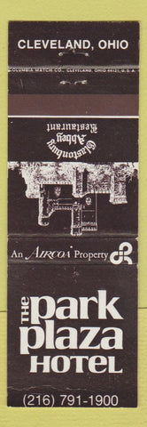 Matchbook Cover - Park Plaza Hotel Cleveland OH WEAR