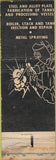Matchbook Cover - Nooter St Louis MO Corp Steel Alloy