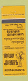 Matchbook Cover - Don Joe's Mexican Restaurant San Diego CA