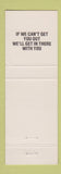 Matchbook Cover - Green's Bail Bonds Santa Rosa Napa Vallejo CA WEAR