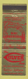 Matchbook Cover - Culver Inn Culver IN Wequassett East Harwich MA