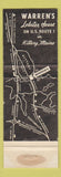 Matchbook Cover - Warren's Lobster House Kittery ME WEAR