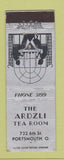 Matchbook Cover - Ardzli Ea Room Portsmouth OH