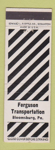 Matchbook Cover - Ferguson Transportation Bloomsburg PA