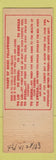 Matchbook Cover - Barone's Restaurant Sandusky OH