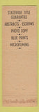 Matchbook Cover - American First Trust Company Oklahoma City OK WEAR