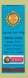 Matchbook Cover - Perkins Motel Littleton NH Quality Courts