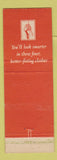 Matchbook Cover - Hickey Freeman Men's Clothes Lester Camden NJ