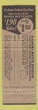 Matchbook Cover - White Rose Coffee