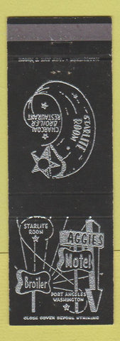 Matchbook Cover - Aggies Motel Port Angeles WA