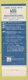 Matchbook Cover - Bill's Shoe Box Saxet Center