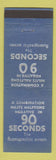 Matchbook Cover - Hilite Halftone Negative Fluorographic Screen