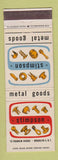 Matchbook Cover - Stimpson Metal Goods Brooklyn NY