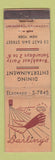 Matchbook Cover - Dottie Darling's New York City WORN