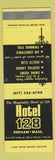 Matchbook Cover - Hotel 128 Dedham MA