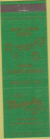 Matchbook Cover - The Murphy House Mendota Bridge MN