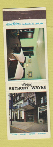 Matchbook Cover - Hotel Anthony Wayne Akron OH