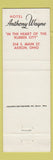 Matchbook Cover - Hotel Anthony Wayne Akron OH