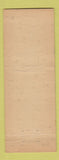 Matchbook Cover - Village Court Grill Pinehurst NC ADVANCE