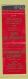 Matchbook Cover - Cottonwood Inn Restaurant La Grange TX